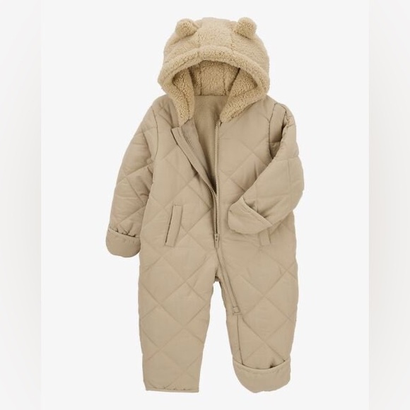 Carter's Other - CARTERS ⭐️ baby quilted hooded pram